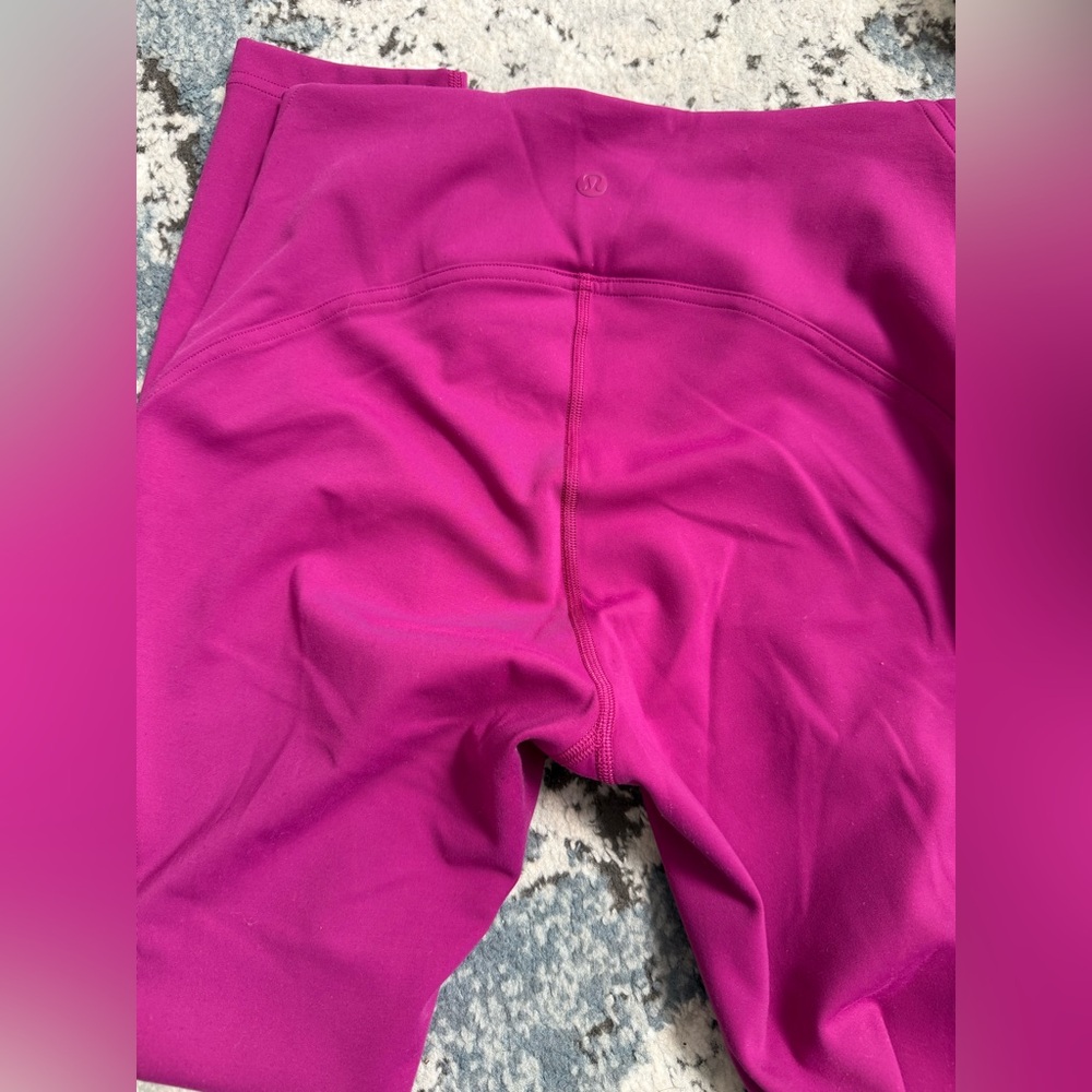 Lululemon instill high rise | size 6 | fuchsia